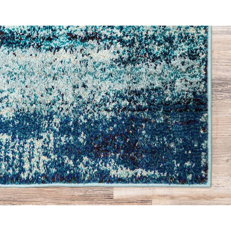 Contemporary Zhale Collection Area Rug