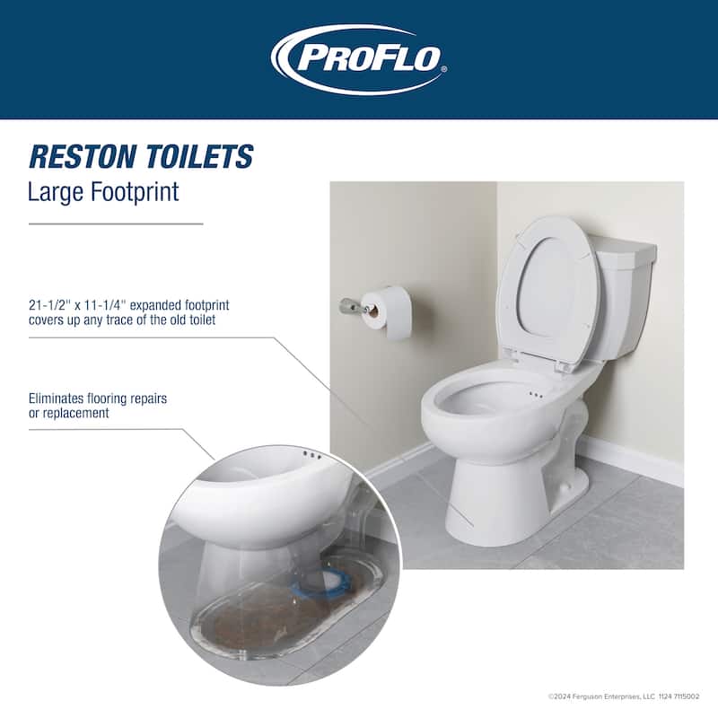 PROFLO PF2403 Reston ADA Compliant Elongated Toilet Bowl Only