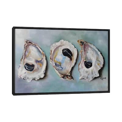 iCanvas "Bay Oyster Shells" by Kristine Kainer Framed Canvas Print