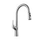 preview thumbnail 1 of 15, Single Handle Kitchen Faucet with Pull-Down Sprayer Brushed Nickel