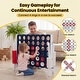 preview thumbnail 18 of 45, Costway Jumbo 4-to-Score 4 in A Row Board Game Set Outdoor Indoor Kids