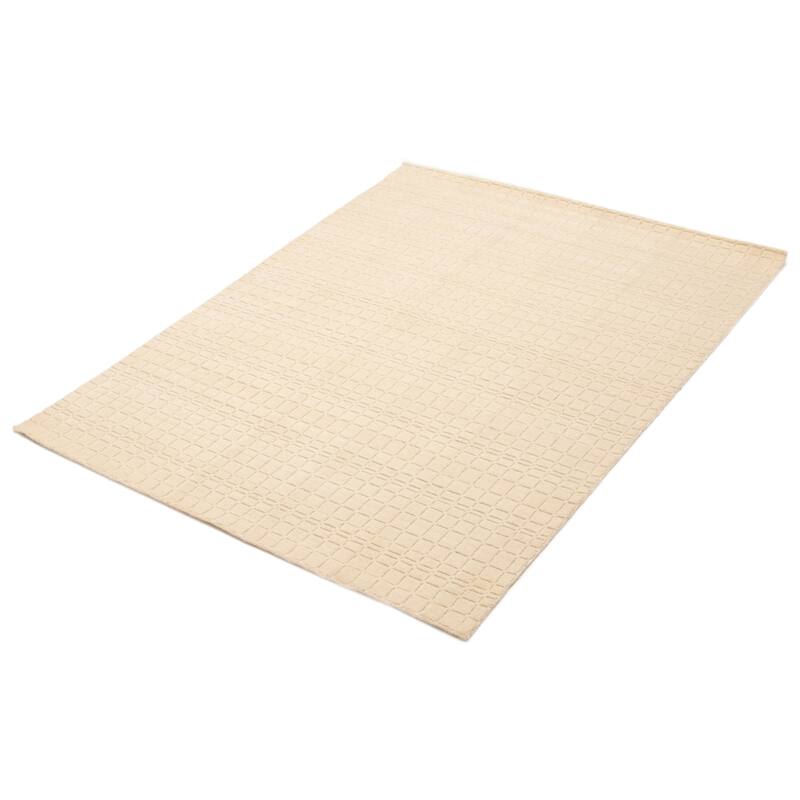 Kashkuli Gabbeh Cream Rug 5'4" x 7'7" - 5'4 x 7'7