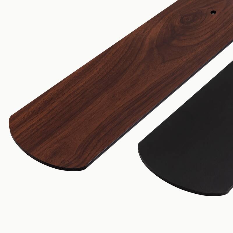 Industrial Led Ceiling Fan With Lights And Remote, Modern Black And Gold Flush Mount Ceiling Fan With 5 Blades