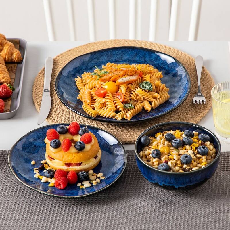 vancasso Starry Stoneware Glossy Elegance Glaze Dinnerware