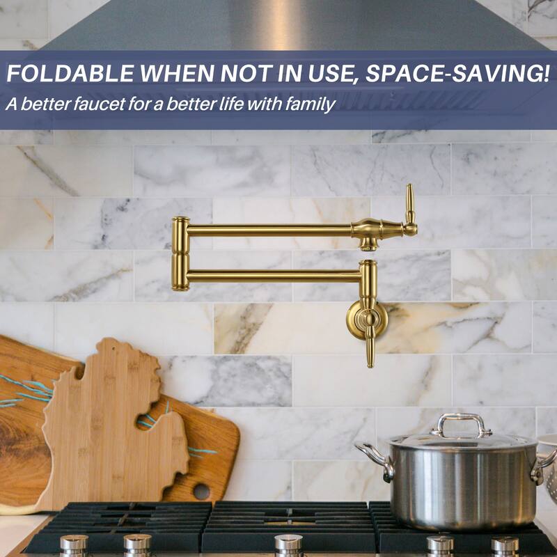 WOWOW Modern Retro Folding Filled Faucet