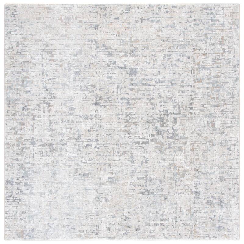 SAFAVIEH Webster Salama Vintage Rug - 6'7" Square - Grey/Beige