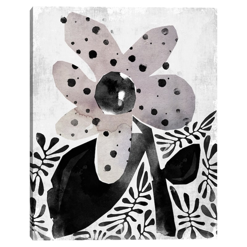 Graphic Fleur by Nikki Chu Canvas Art Print