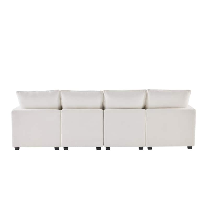 110*29" Modern Modular Sofa
