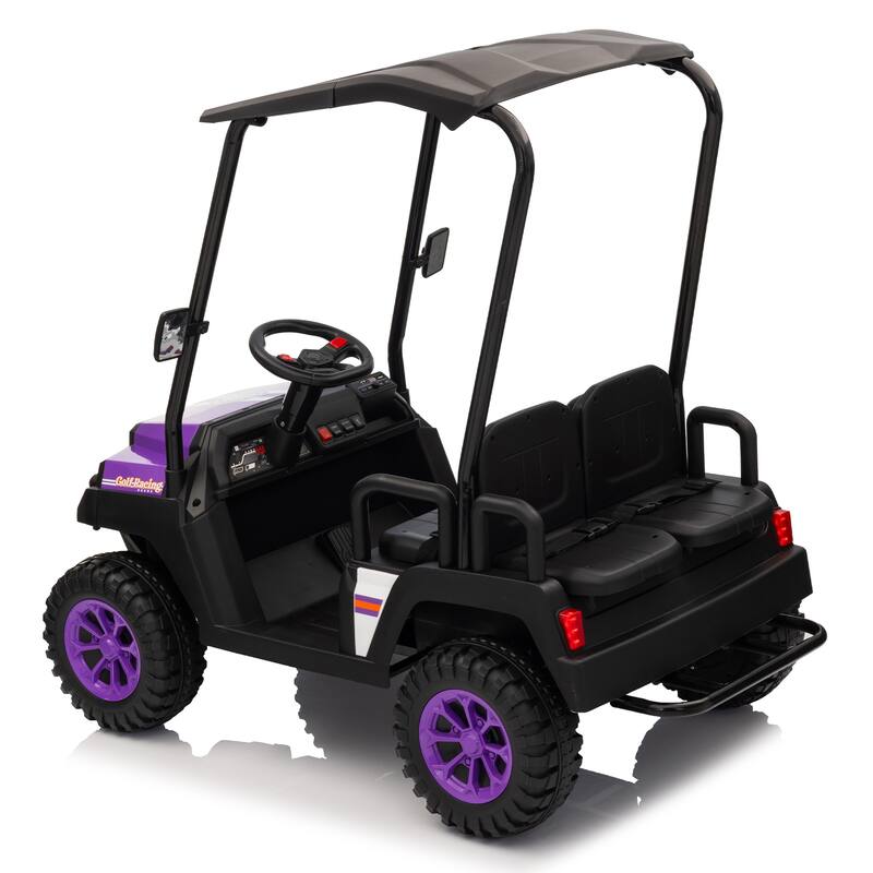 24V Xl Kids Electric Ride-On Truck W/Rc - Spacious 20in Wide Seat, Removable Sunshade, Dual-Motor Drive,Recommended Age: 3-8