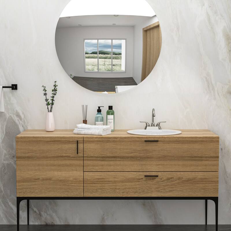 Stain-Resistant Undermount Bathroom Sink - Elegant White Oval Ceramic with 1.75" Drain - 20in L