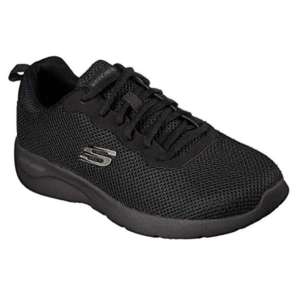 Skechers men's dynamight black walking shoes Clearance