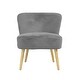 preview thumbnail 22 of 33, Avenue Greene Eden Boucle Kids Accent Chair with Natural Legs