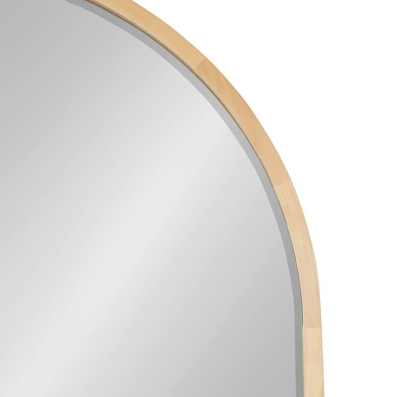 Kate and Laurel McLean Arch Wood Framed Wall Mirror