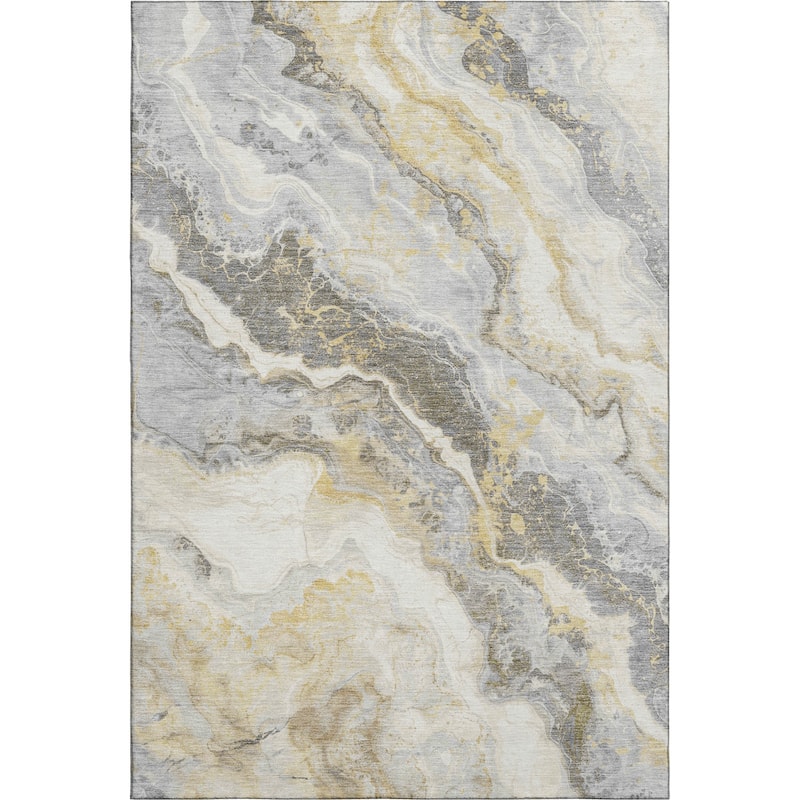 Premium Washable Super Soft Abstract Marble Mayfield Rug