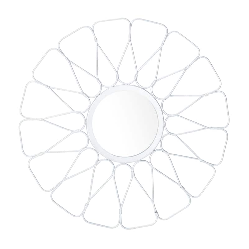 SAFAVIEH Chynna 23-inch Silver Round Mirror - 23" W x 1.5" L x 23" H - 23Wx2Dx23H