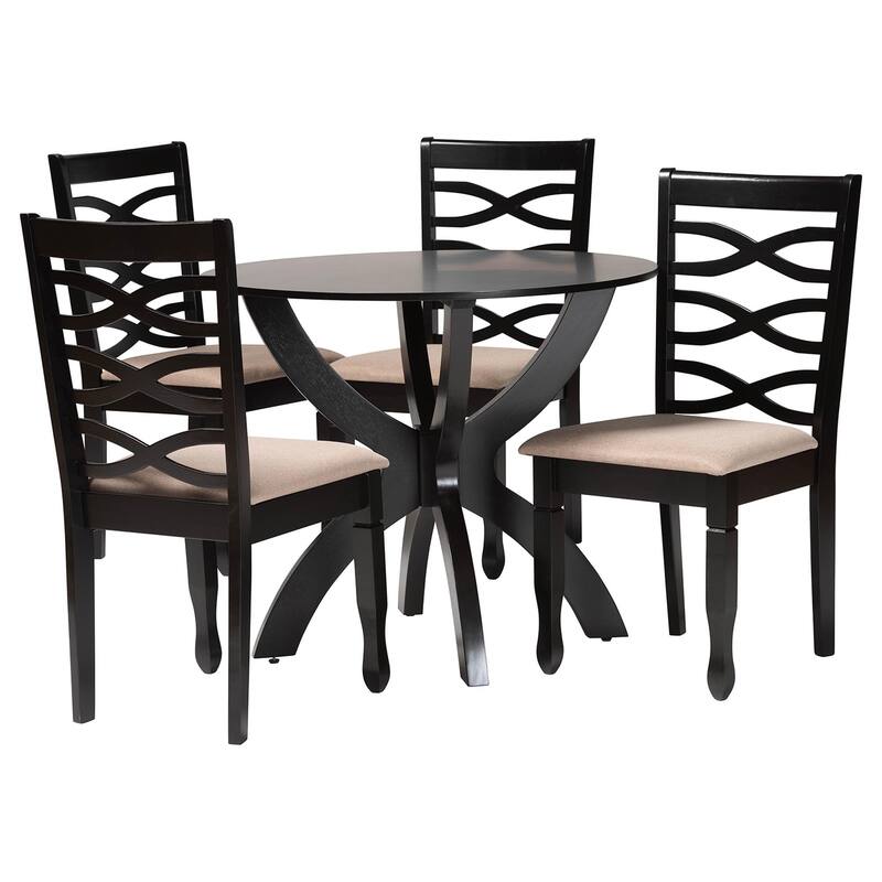 Aspen Modern and Contemporary 5-Piece Dining Set