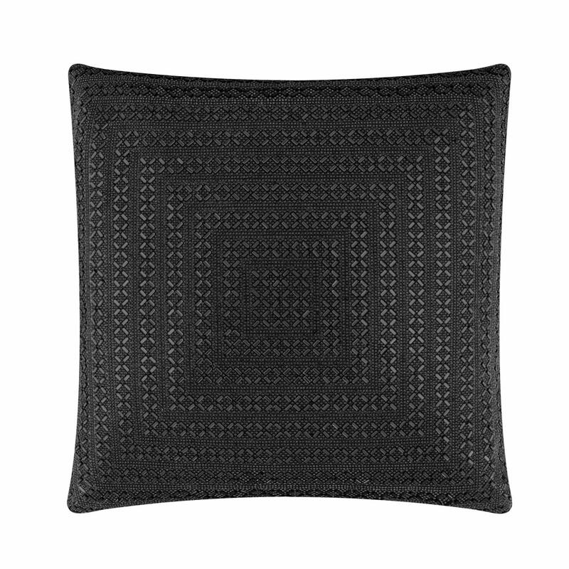 Sparkles Home Madison Avenue Rhinestone Pillow - 20x20 - Black