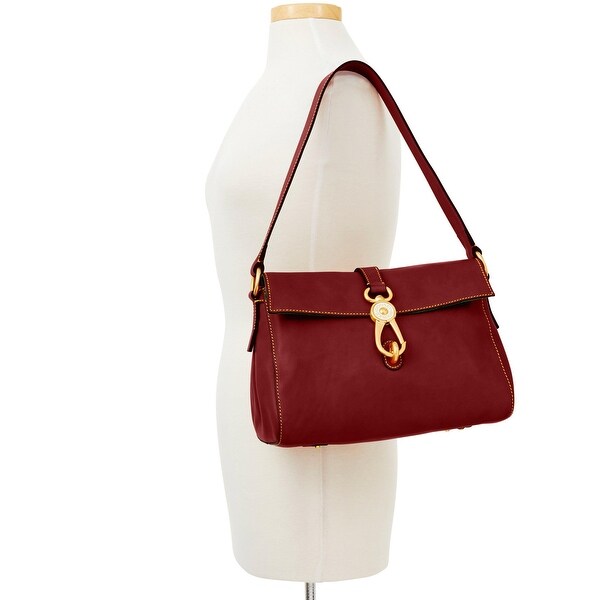 dooney and bourke pebble leather libby shoulder bag