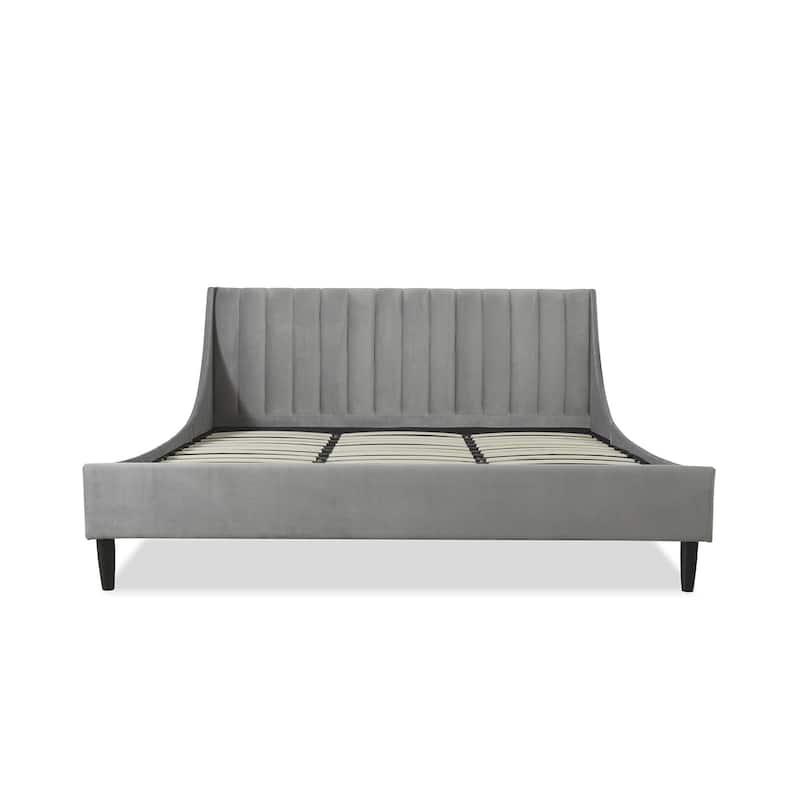 Aspen Vertical Tufted Upholstered Platform Bed