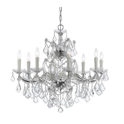 Crystorama Lighting Group Maria Theresa 9 Light 26" Wide Chandelier