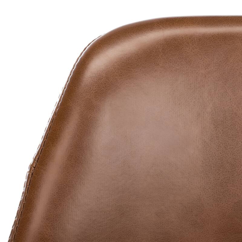 SAFAVIEH Coral Mid-Century Bar Stool - 25" W x 21.5" D x 39" H - 21Wx21Dx42H