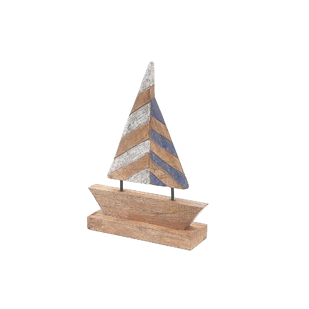 IH Casa Decor Mango Wood Ship Stand