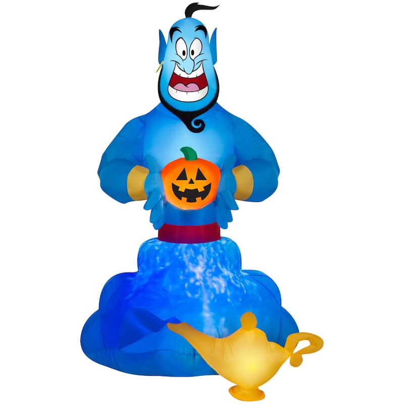 Projection Airblown-Kaleidoscope-Aladdin Genie-Scene-Disney