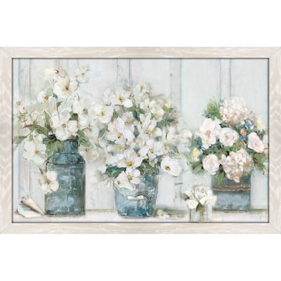 "Cottage Mantle" by Sally Swatland Print on Acrylic