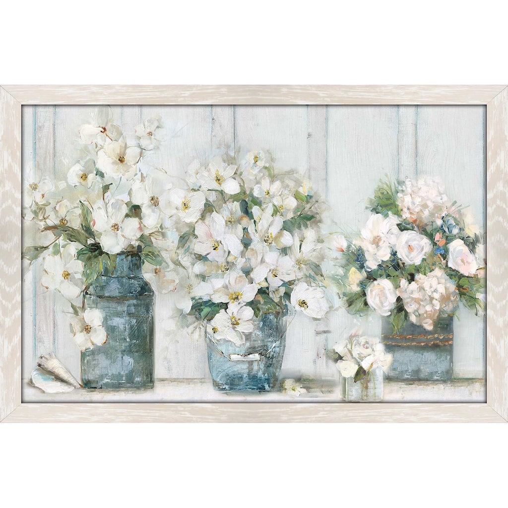 "Cottage Mantle" by Sally Swatland Print on Acrylic