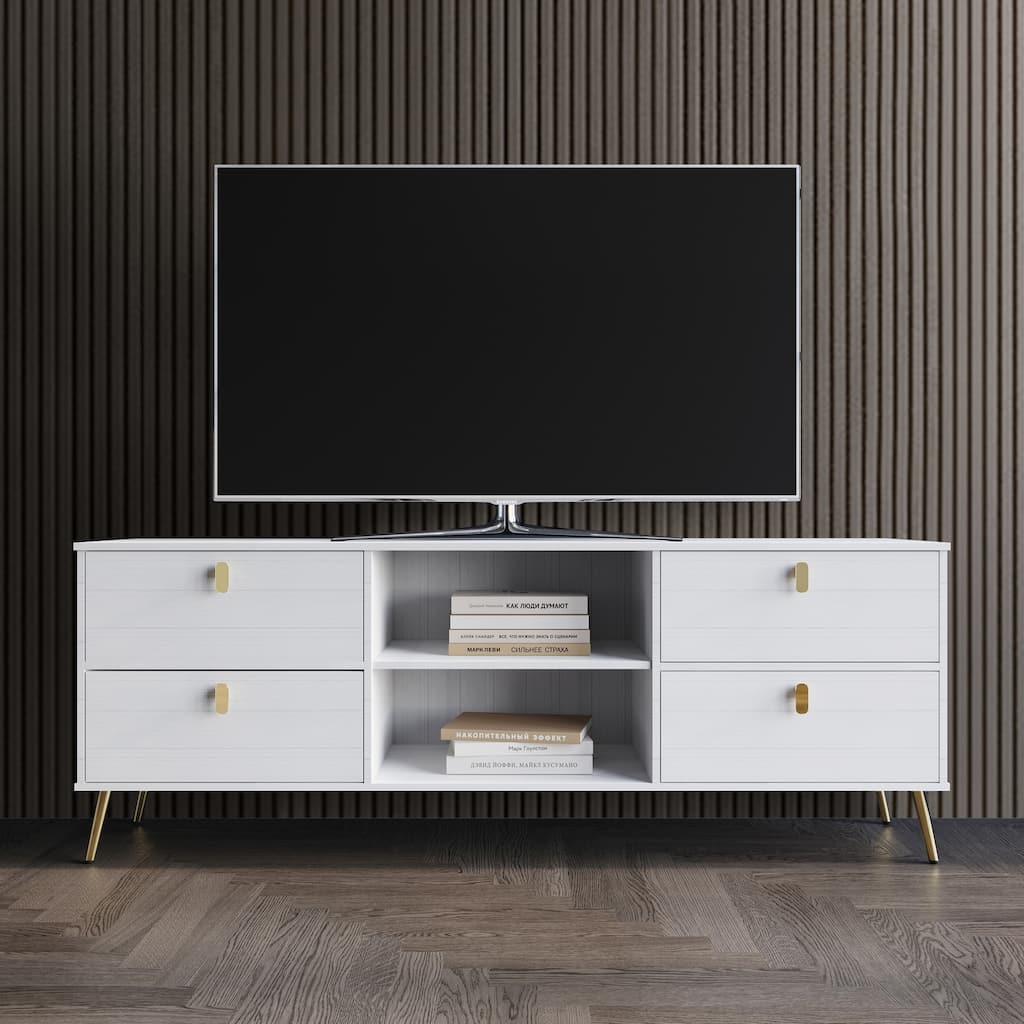 CraftPorch Modern Minimalist TV Console