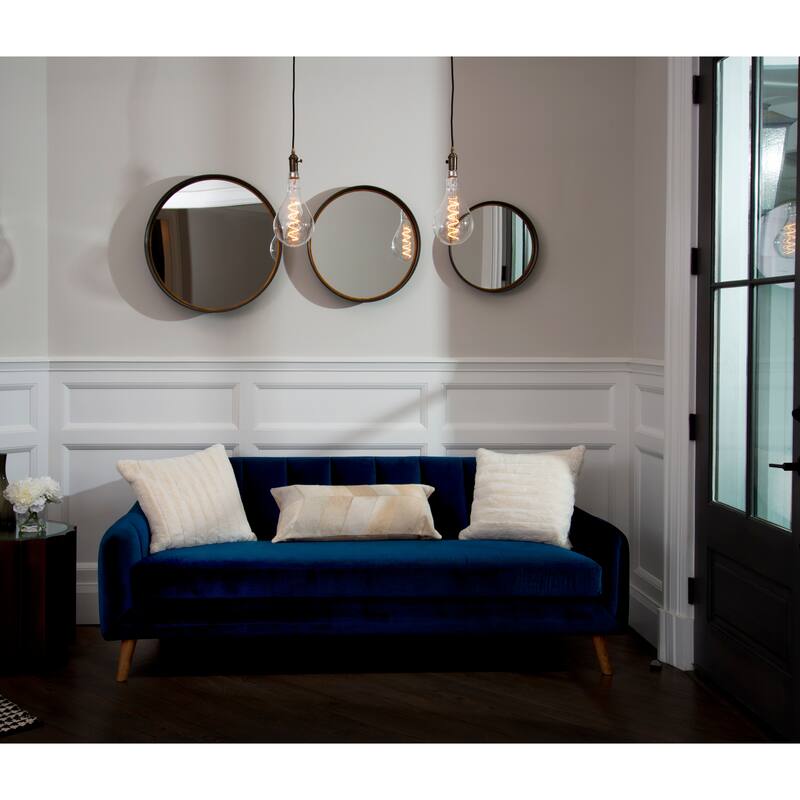 Bulbrite 1-Light White Contemporary Pendant Socket and Canopy with LED Light Bulb - 4W Pear Shaped Grand Filament