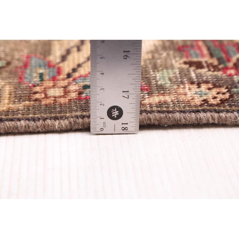 ECARPETGALLERY Hand-knotted Antalya Vintage Red Wool Rug - 5'10 x 9'0