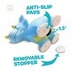 preview thumbnail 4 of 4, Hapinest Ceramic Dinosaur Piggy Bank for Boys, Triceratops, 7x5.5x3.5 Inches - Triceratops