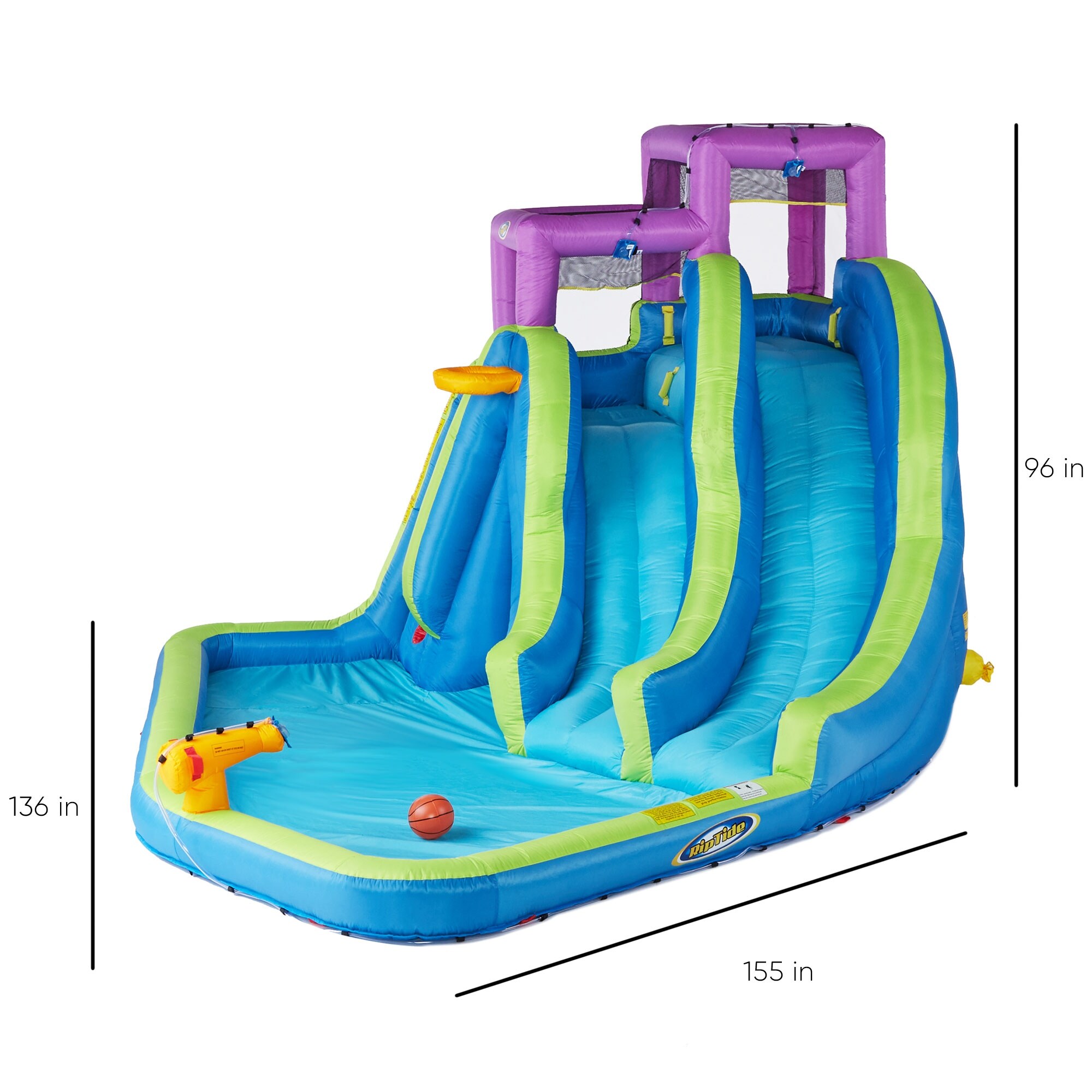 kahuna twin falls water slide