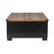 preview thumbnail 20 of 29, Modern Farmhouse Coffee Table with Hidden Interior Storage