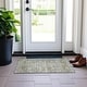 preview thumbnail 95 of 152, Machine Washable Indoor/ Outdoor Chantille Traditional Vintage Floral Rug Taupe - 1'8" x 2'6"