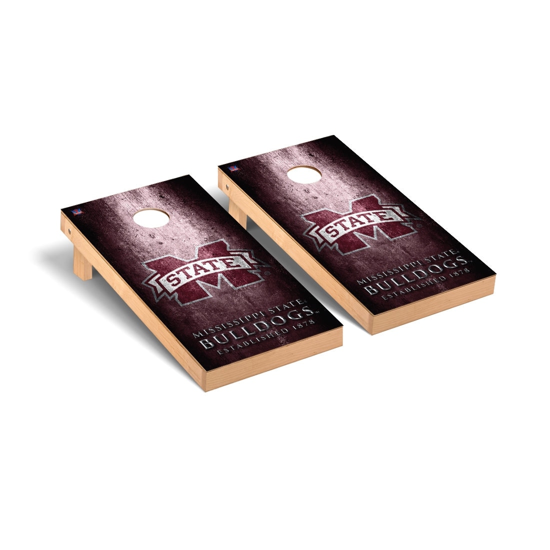 Mississippi State Bulldogs 2x4 Pro Cornhole Boards - V6