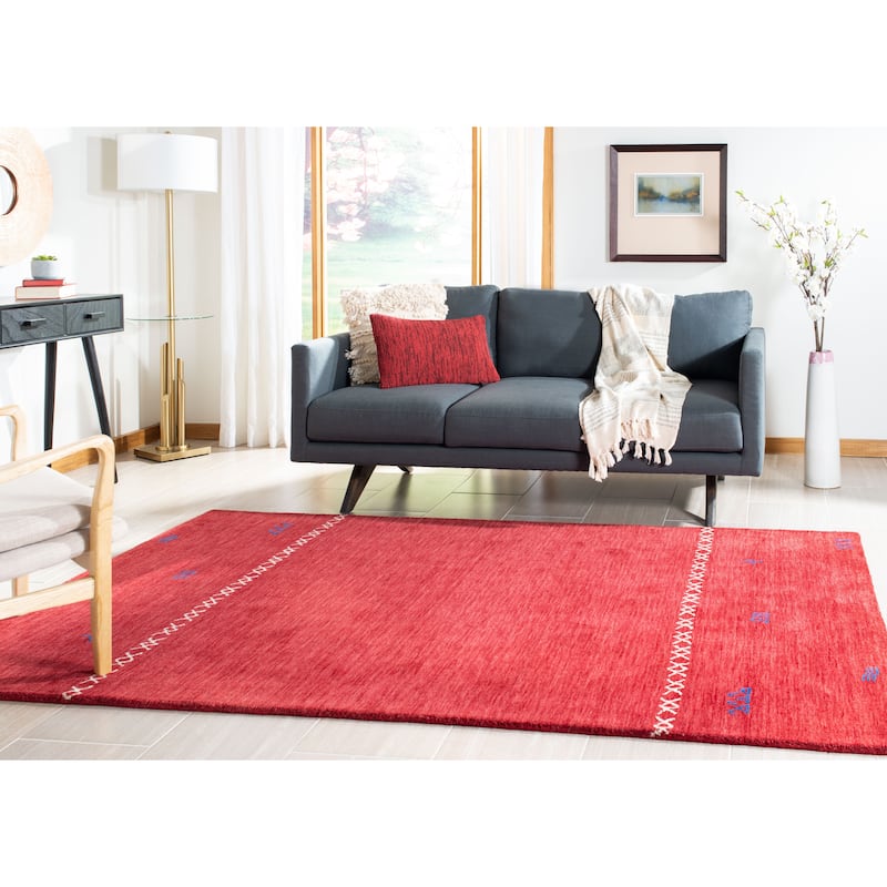 SAFAVIEH Handmade Himalaya Brittni Modern Wool Rug