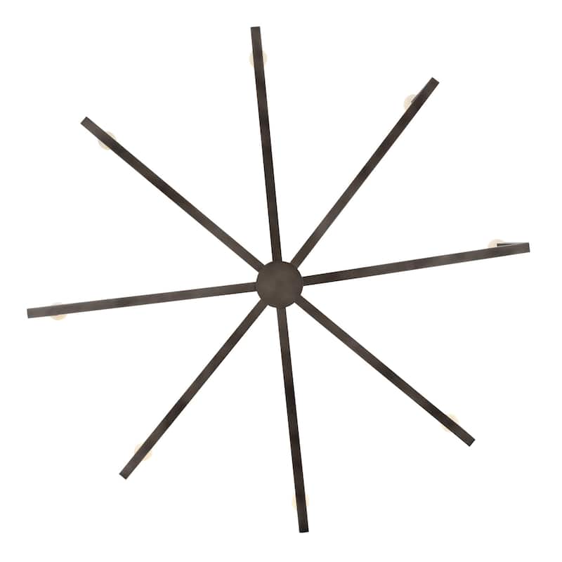 Hinkley Lighting 45049 Ezra 50" Wide 8 Light Chandelier