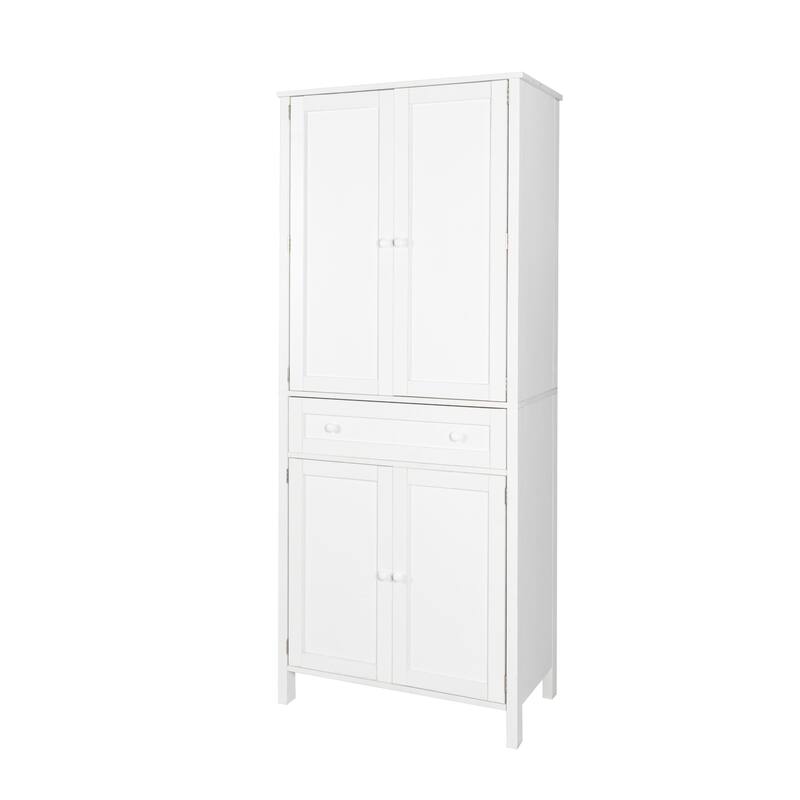 70.87" Tall Kitchen Pantry, Storage Cabinet, Kitchen Cabinet with Drawer and Adjustable Shelves for Kitchen and Dining Room