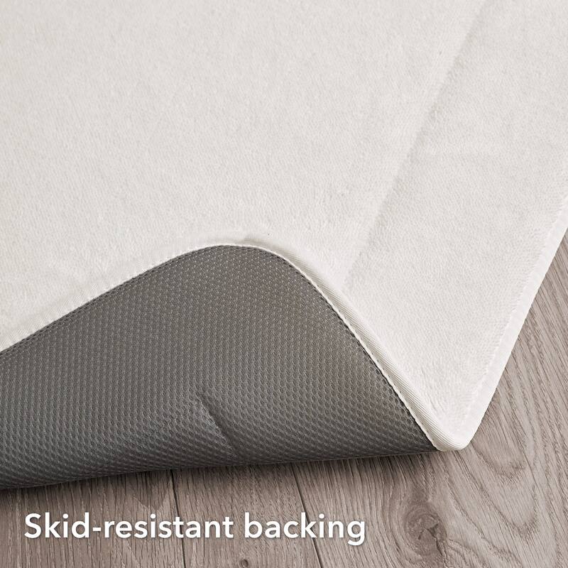 Oliver Brown Terry Memory Foam Bath Mat