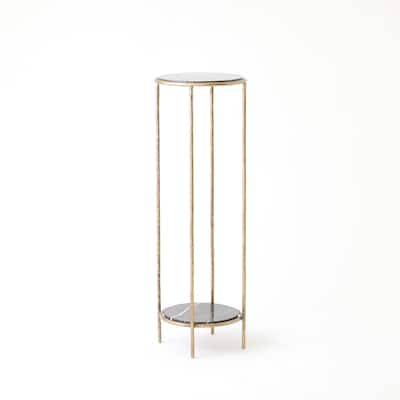Leif Iron Pedestal Table