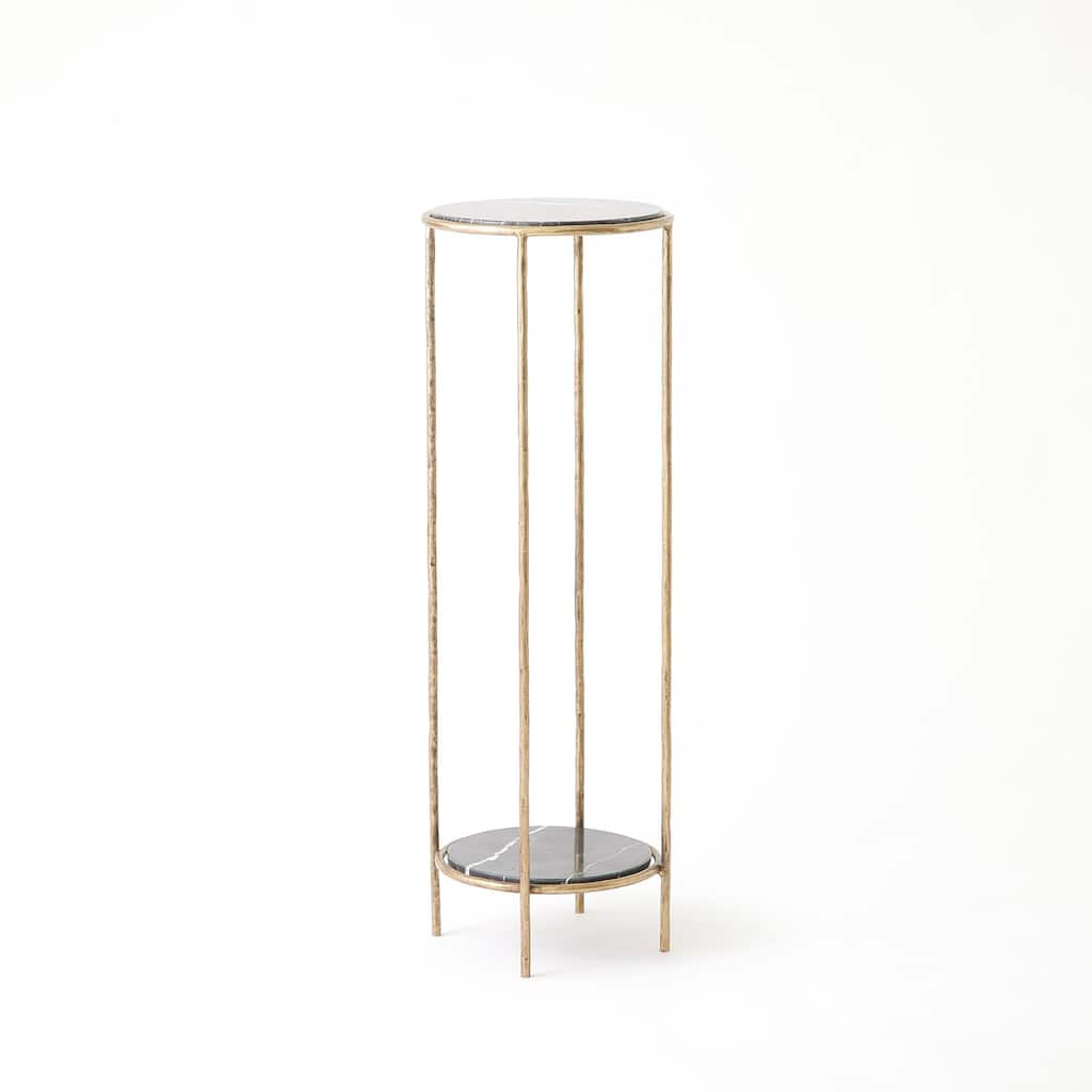 Leif Iron Pedestal Table