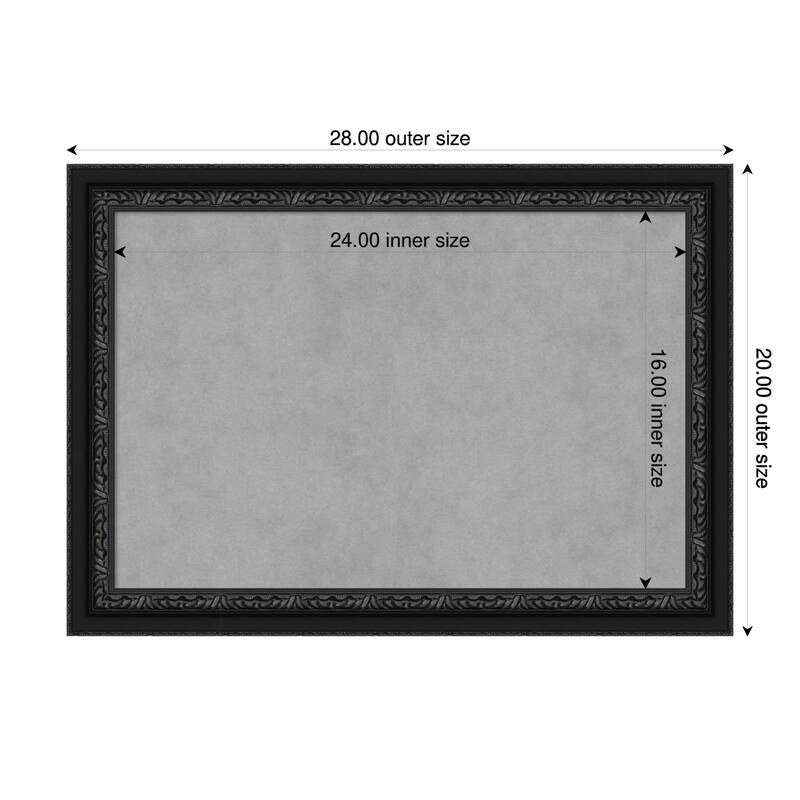 Amanti Art Downton Black Framed - 28 x 20 in