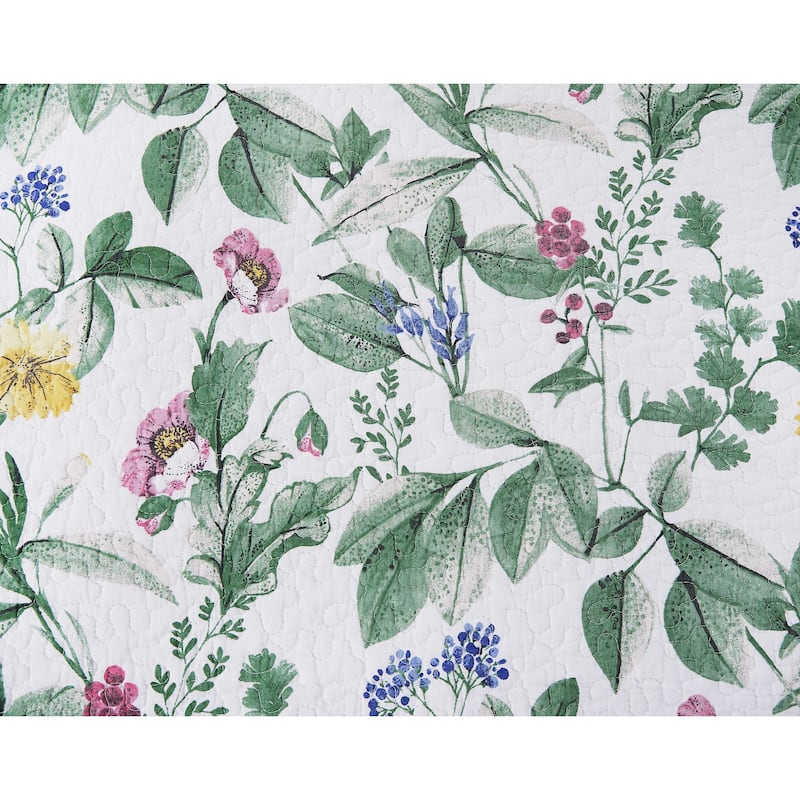 Marcy Blooms Bedding Quilt Set