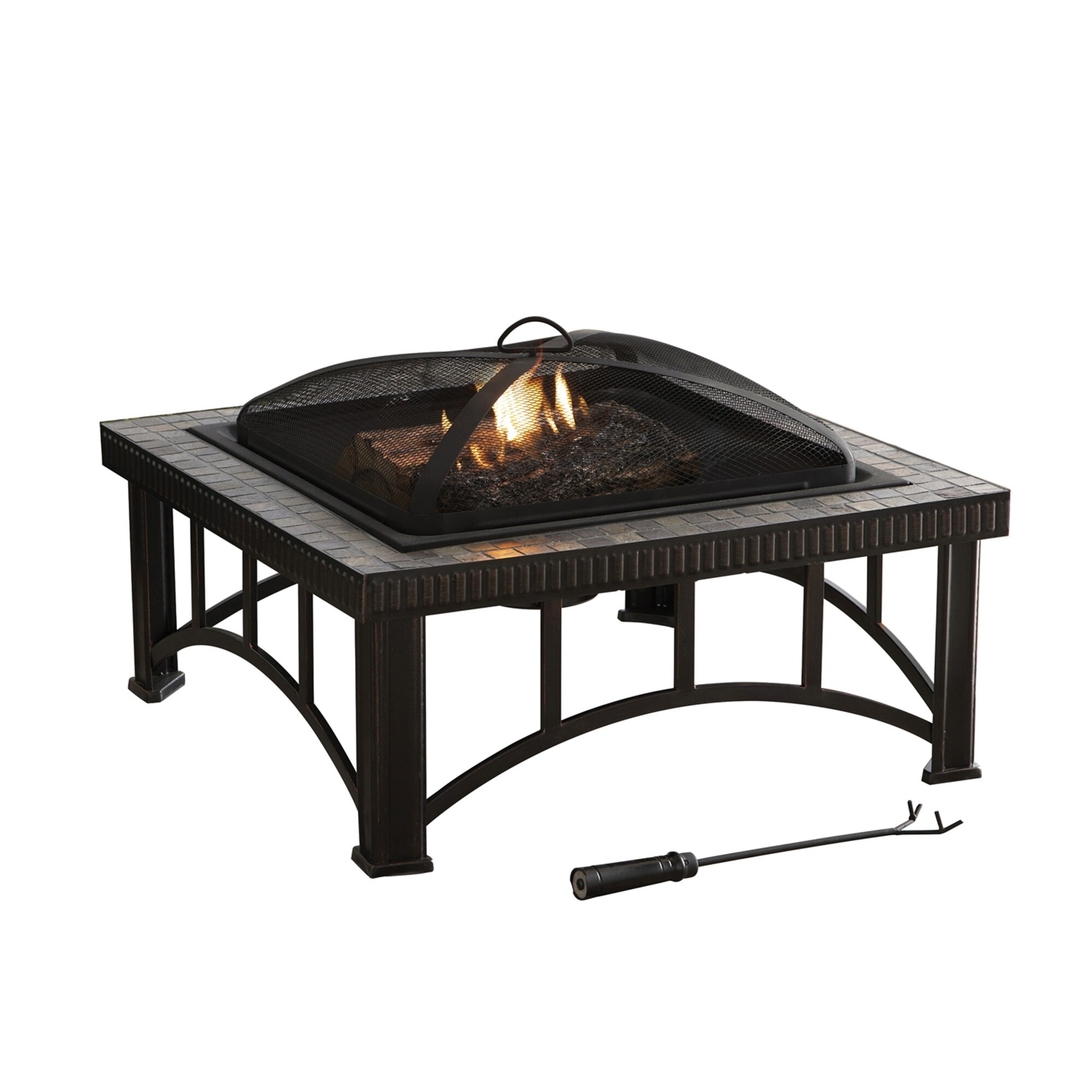 Home Garden Fire Pits Chimineas Outdoor Fireplace Pvc Cover Wood Burning Patio Steel Fire Pit Bronze Outdoor Stbalia Ac Id