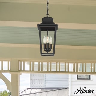 Hunter Spring Cove Outdoor 3 Light 17 Inch Pendant - Traditional - Entryways, Porches, or Outdoor Gathering Spaces