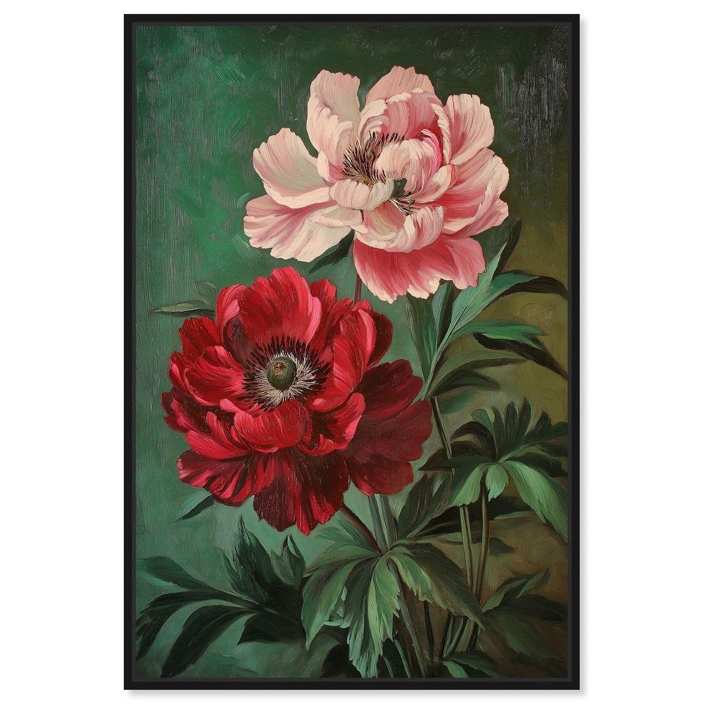 Symphony of Peonies Canvas by Art Remedy
