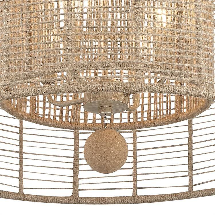 Jayna 4 Light Burnished Silver Chandelier - 25'' W x 16.5'' H