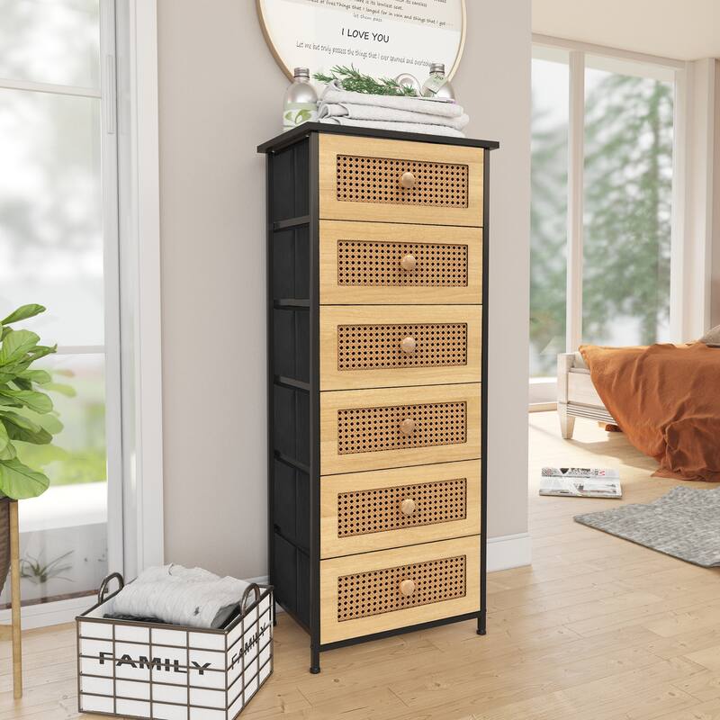 Pellebant 6 Drawers Vertical Storage Tower